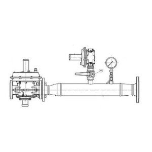 Riello Регулятор-редуктор высокого давления газа HPR газовая рампа